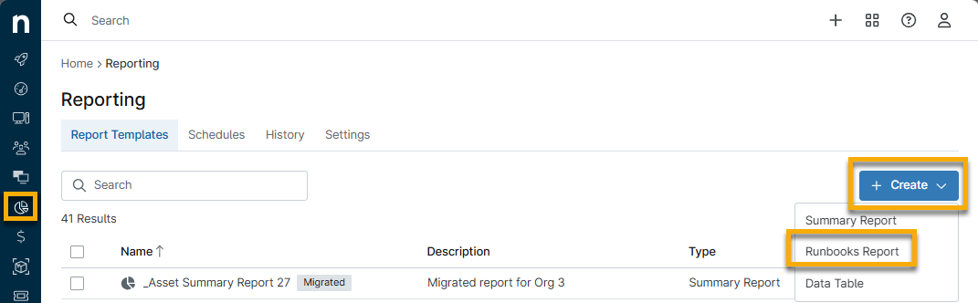 create runbooks report.png